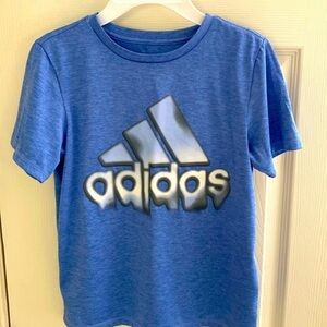 Adidas graphic tee youth boys size small